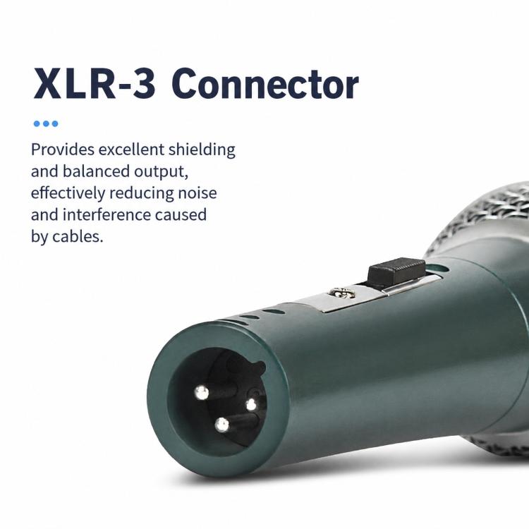 YS-58 Separate Wired Handheld Microphone, 6.35mm, 3.5mm