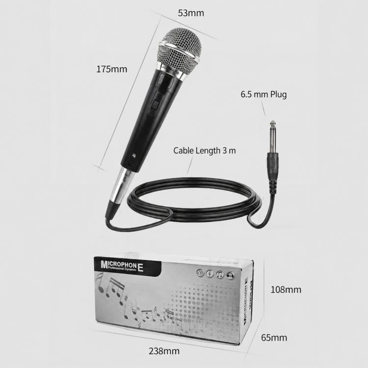 YS-226 Separate Wired Dynamic Microphone, 6.35mm
