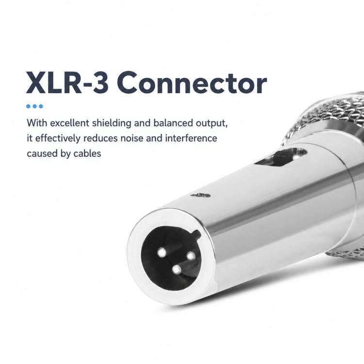 YS-227 Separate Wired Dynamic Microphone, 6.35mm