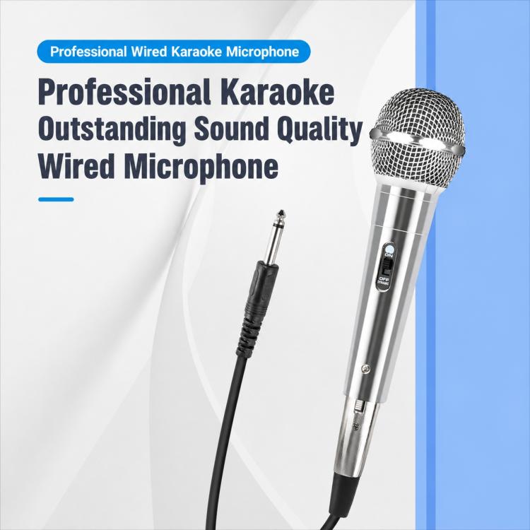 YS-227 Separate Wired Dynamic Microphone, 6.35mm