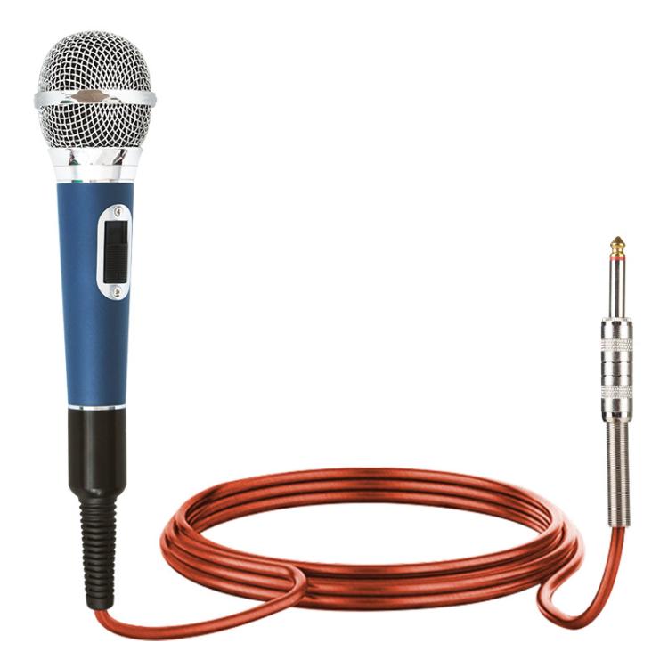 YS-308 Integrated Wired Dynamic Microphone for Karaoke Audio, 6.35mm
