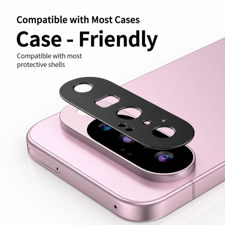 XDcase Aluminum Alloy Hollow Camera Lens Protector, For Google Pixel 10 Pro Fold, For Google Pixel 10 Pro XL, For Google Pixel 10 Pro, For Google Pixel 10, For Google Pixel 9 Pro XL, For Google Pixel 9 Pro, For Google Pixel 9