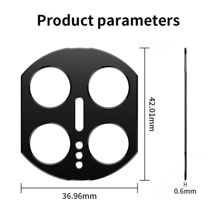 XDcase Aluminum Alloy Hollow Camera Lens Protector, For Huawei Mate X7, For Huawei Mate 80 RS Ultimate, For Huawei Mate 80 Pro Max, For Huawei Mate 80 Pro, For Huawei Mate 80