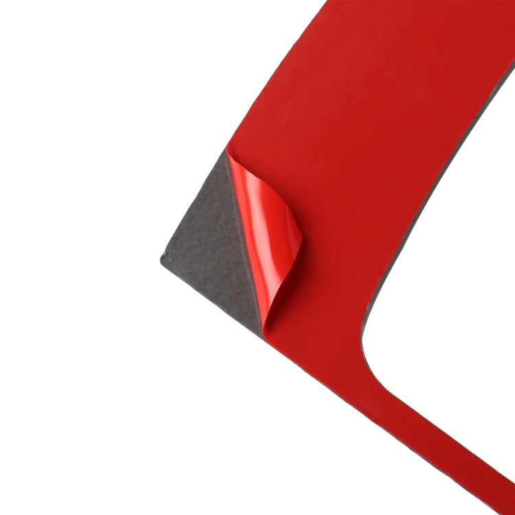 Car Carbon Fiber Central System Control Large Panel Frame Decorative Sticker for Nissan 350z 2006-2009, Central System Control Large Panel Frame