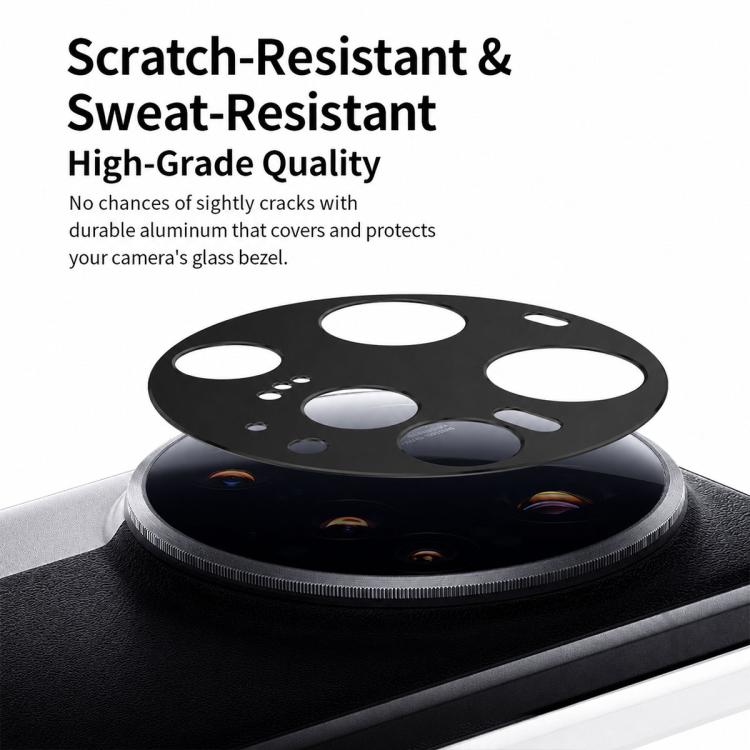 XDcase Aluminum Alloy Hollow Camera Lens Protector, For Xiaomi 17 Ultra by Leica, For Xiaomi 17 Ultra, For Xiaomi 15 Ultra
