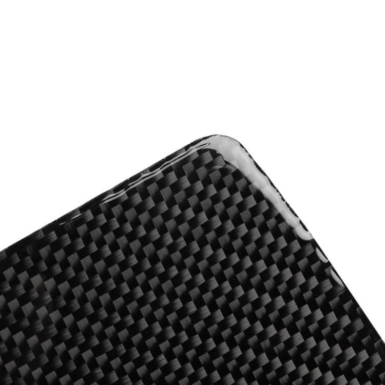 Car Carbon Fiber Central System Control Storage Box Decorative Sticker for Nissan 350z 2006-2009, Central System Control Storage Box