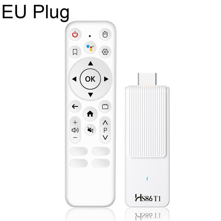HS86 T1 Android 14 Mini HD TV Stick with Remote Control, 2GB+16GB, RK3518 Cortex-A53 Quad-Core, EU Plug, US Plug, UK Plug, AU Plug