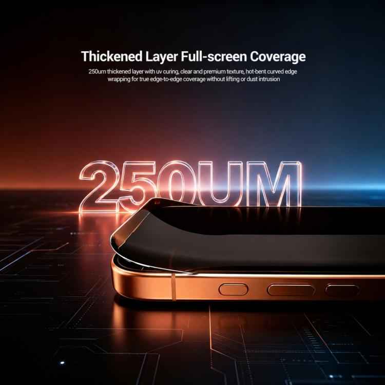 RELIFE GF-12U Tempered Privacy Matte UV Film with UV Curing LED Lamp