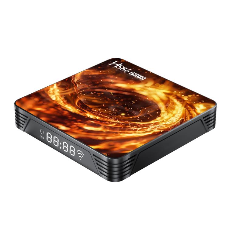 HS86 PRO13 Android 14 Wifi 6 BT 5.4 4K TV Box, EU Plug, AU Plug, UK Plug, US Plug