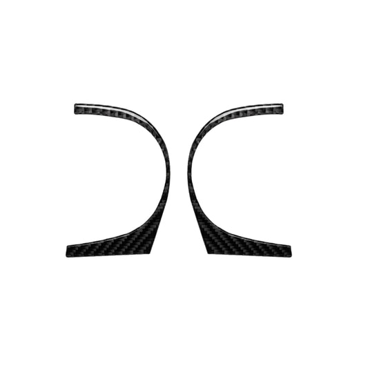 Car Carbon Fiber Car Door Water Cup Hole Decorative Sticker for Nissan 350z 2006-2009, Car Door Water Cup Hole