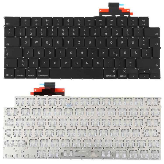 For MacBook A3448 A3449 UK Big Enter Keyboard, German, Spain, Russian, EU Version English