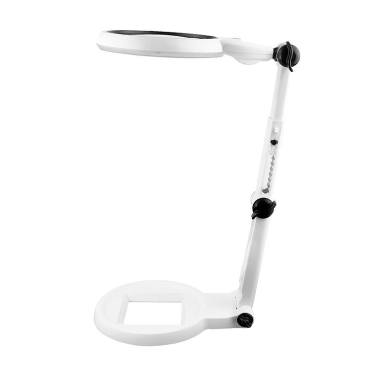 3B-1G Folding Desktop Repair Magnifier with LED Light