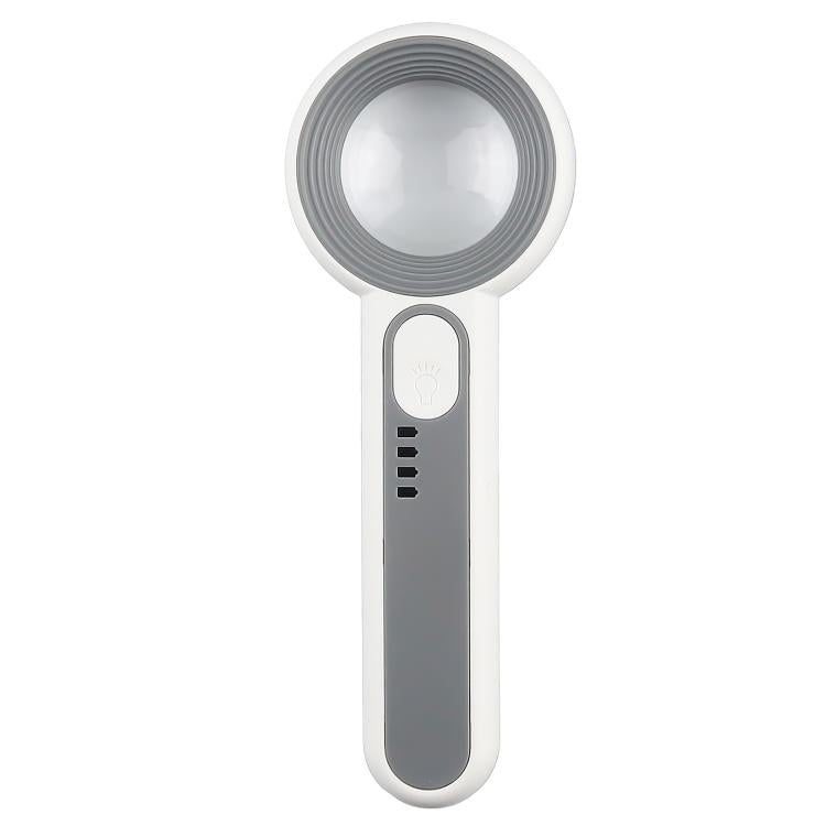 Handheld Multi-magnification Magnifying Glass with Touch LED Light, 3710C, 5012C, 7518C