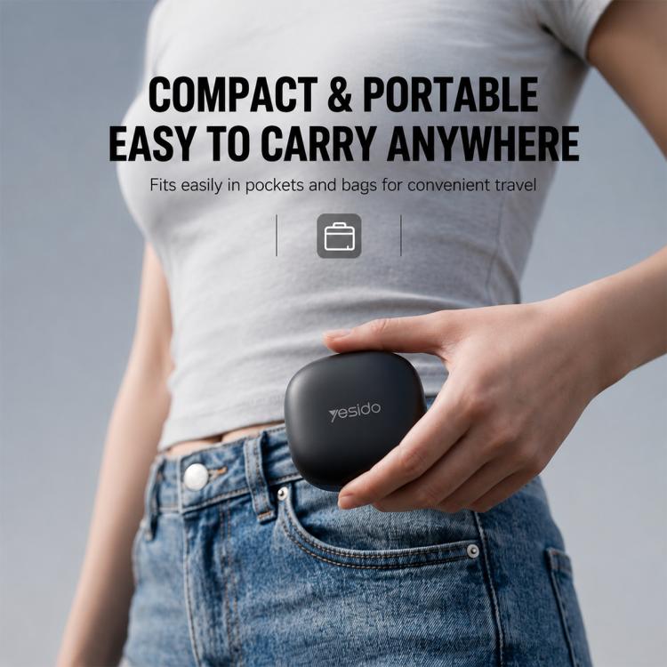 Yesido TWS47 2 in 1 TWS Bluetooth Earphone with LED Battery Display, TWS47