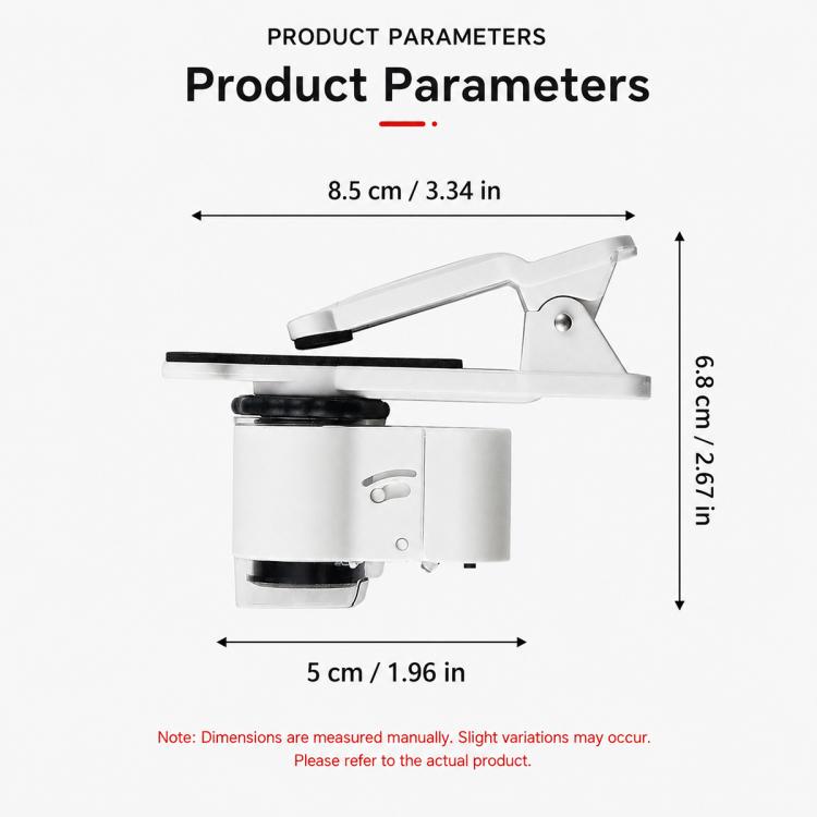 9882AW 45x Portable Jewelry Appraisal Magnifier
