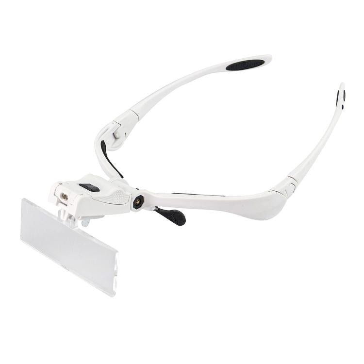 9892BP Headband Interchangeable Lenses Magnifier with LED Light, 9892BP