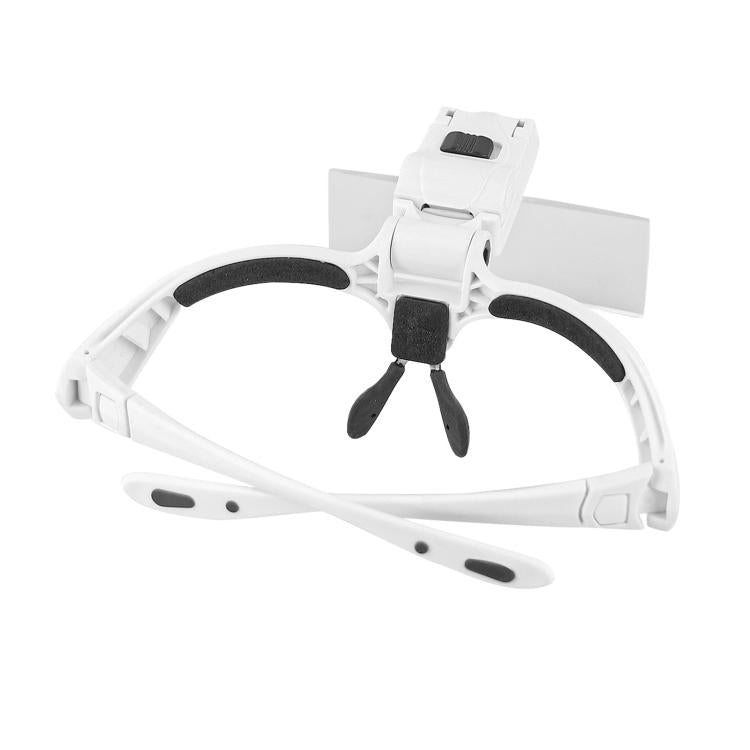 9892BP Headband Interchangeable Lenses Magnifier with LED Light, 9892BP