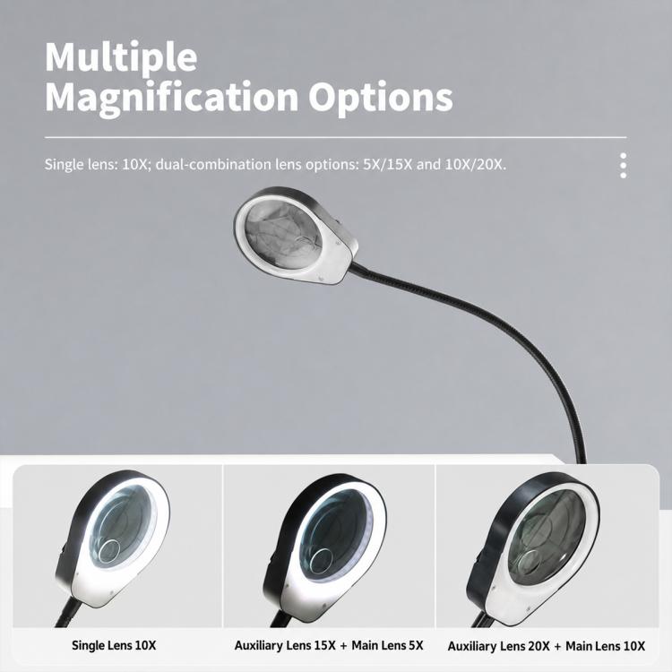 PD-7S Desktop Welding Inspection Magnifier with LED Light