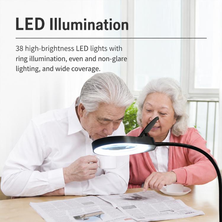 PD-7S Desktop Welding Inspection Magnifier with LED Light