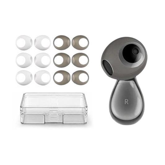 XDcase 6 Pairs Silicone Anti-slip Ear Covers with Storage Case, 6 Pairs
