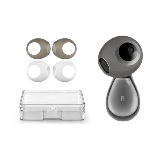 XDcase 2 Pairs Silicone Anti-slip Ear Covers with Storage Case, 2 Pairs