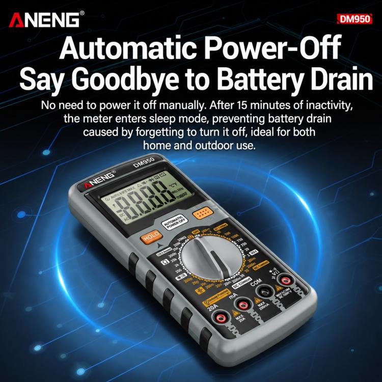 ANENG DM950 Full Range Anti-Burning Digital Multimeter, DM950