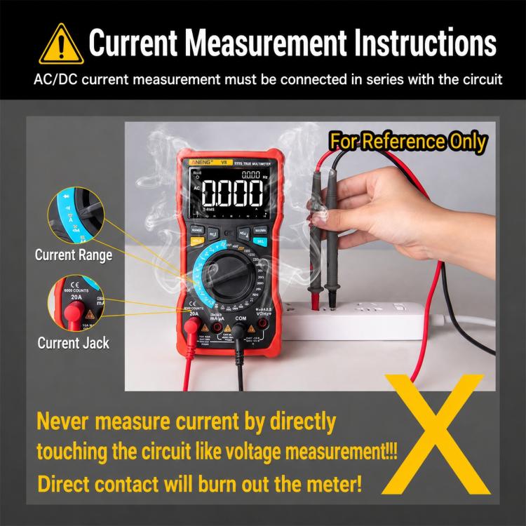 ANENG DM950 Full Range Anti-Burning Digital Multimeter, DM950