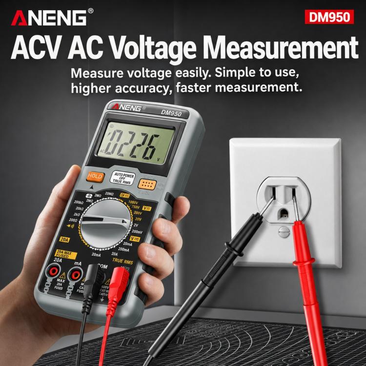 ANENG DM950 Full Range Anti-Burning Digital Multimeter, DM950