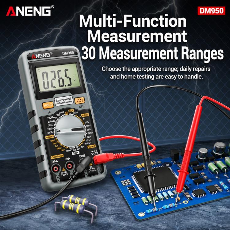 ANENG DM950 Full Range Anti-Burning Digital Multimeter, DM950