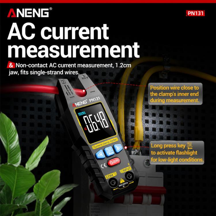 ANENG PN131 AC/DC Clamp-on Multifunction Digital Multimeter, PN131
