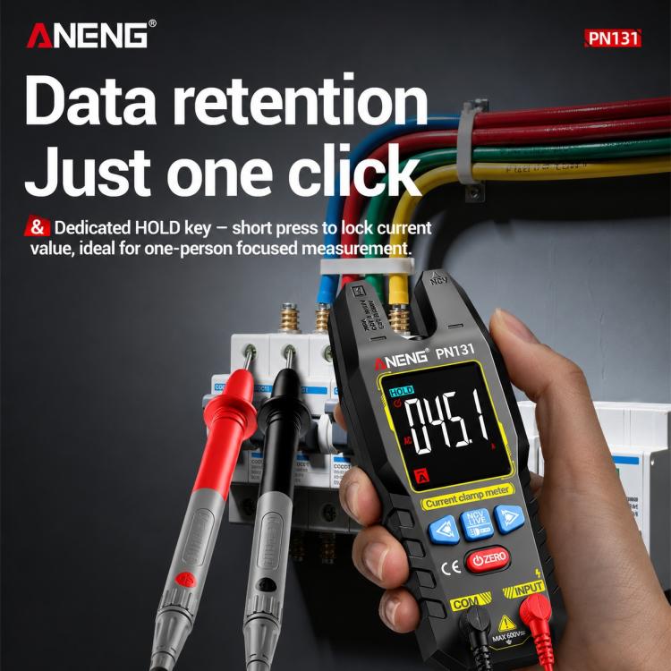 ANENG PN131 AC/DC Clamp-on Multifunction Digital Multimeter, PN131