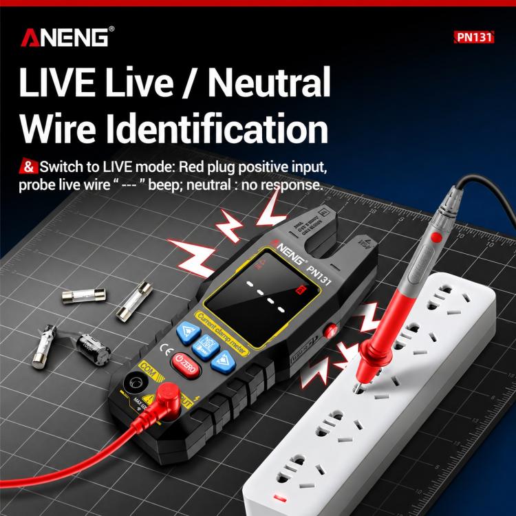 ANENG PN131 AC/DC Clamp-on Multifunction Digital Multimeter, PN131