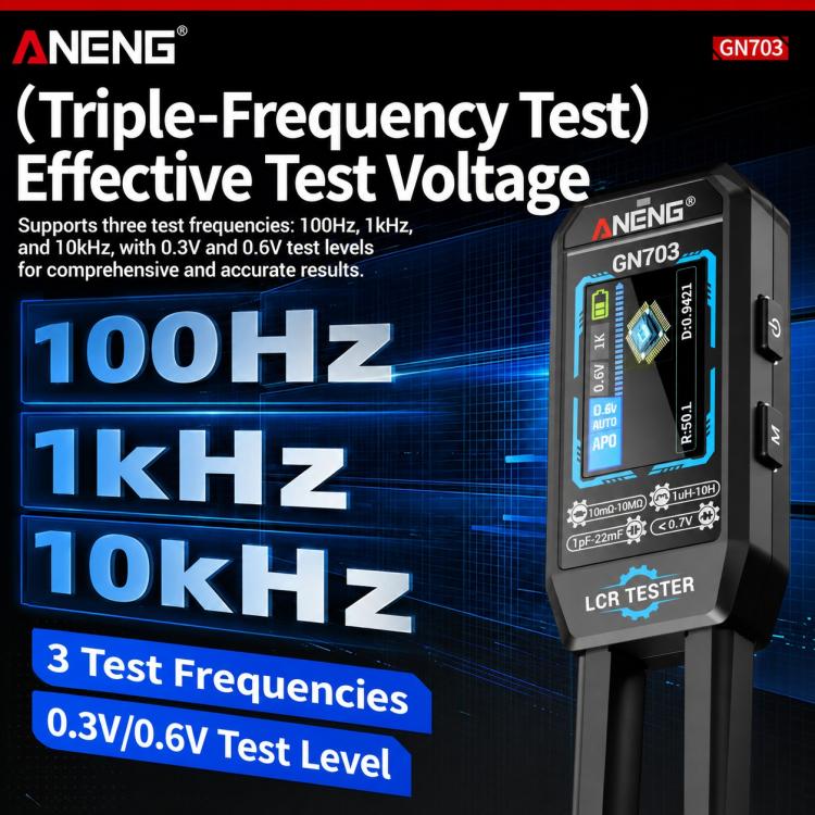 ANENG GN703 Tweezers Type LCR Digital Measuring Instrument, GN703