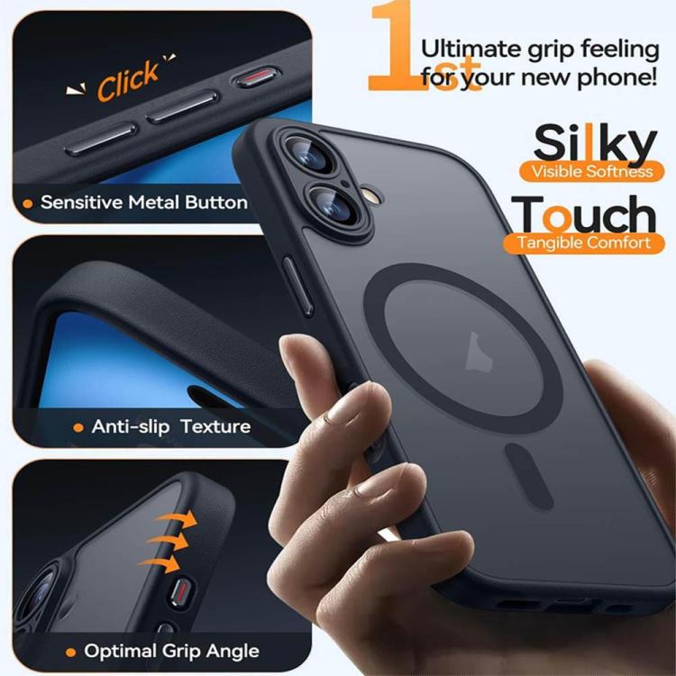 XDcase Skin Feel Magnetic Frosted Phone Case with Lens Film, For iPhone 18, For iPhone 18 Pro, For iPhone 18 Pro Max