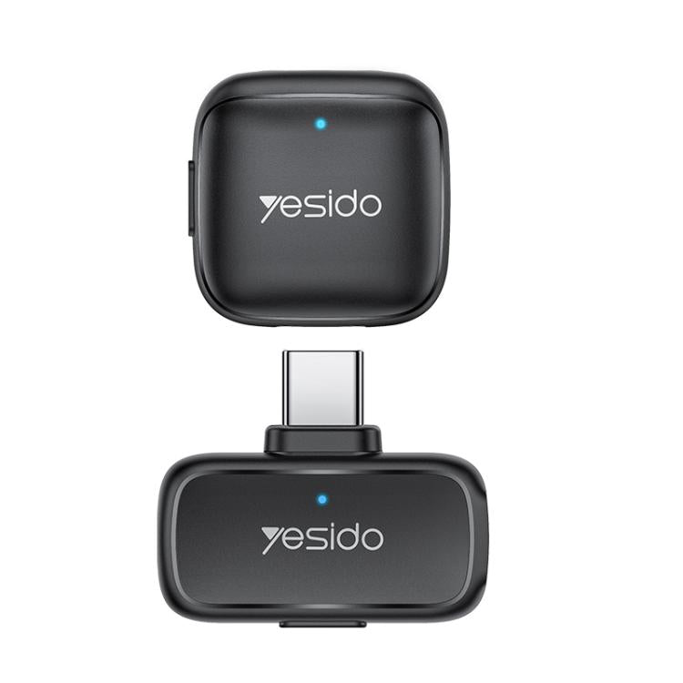 Yesido KR27 Standard Noise Reduction Wireless Lavalier Microphone with Type-C Receiver