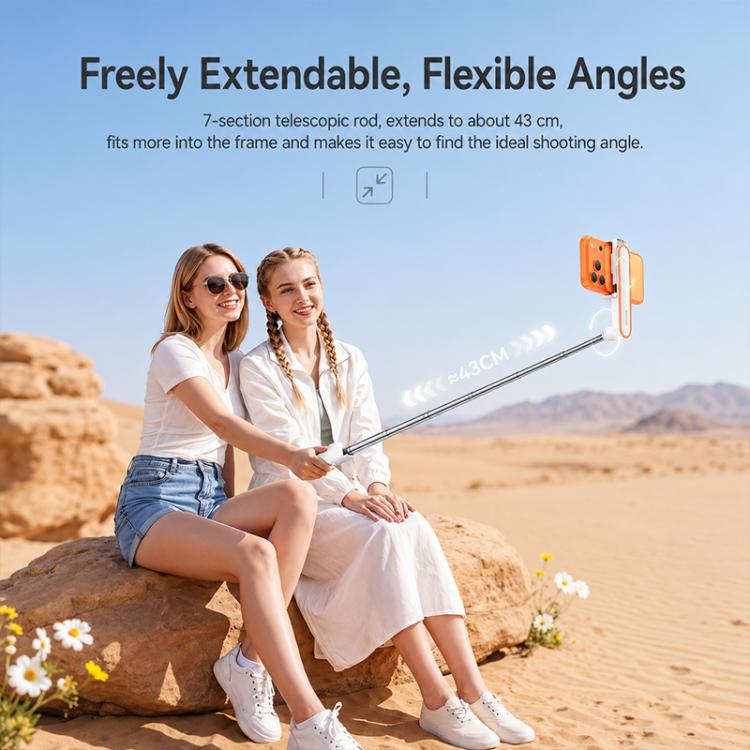 Yesido SF33 Multifunctional Mini Bluetooth Remote Control Selfie Stick, SF33