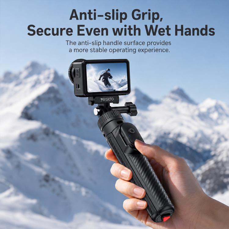 Yesido SF37 Portable 2 in 1 Magnetic Quick Release Selfie Stick DJ, SF37