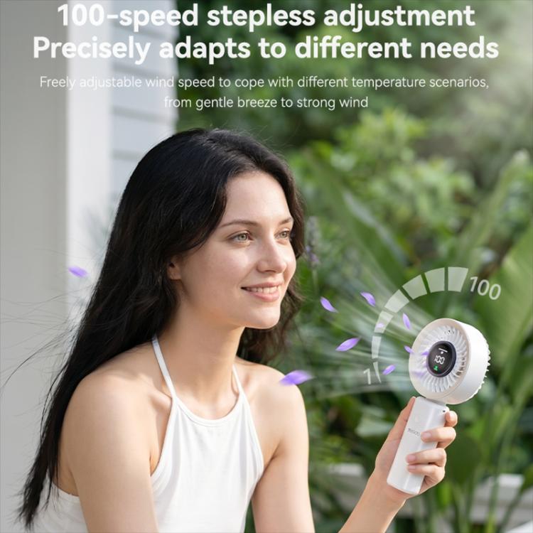 Yesido YF20 Brushless Handheld Fan with LED Digital Display
