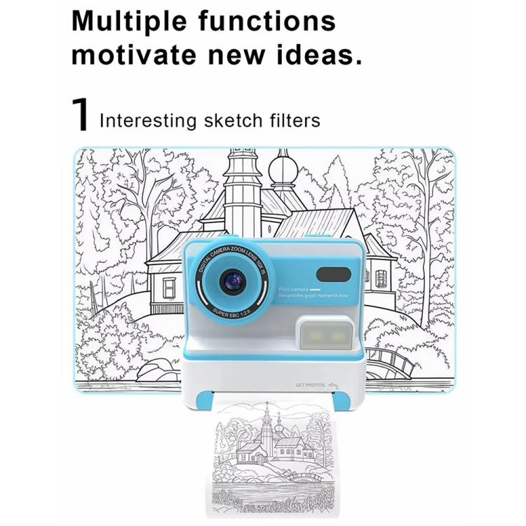 DS101 48MP Kids Instant Print Camera