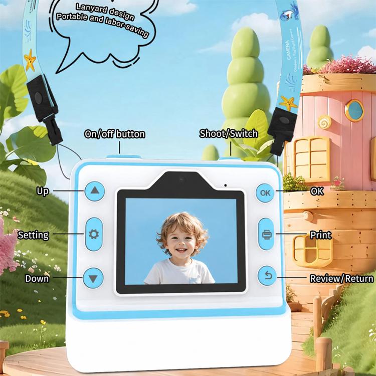 DS101 48MP Kids Instant Print Camera