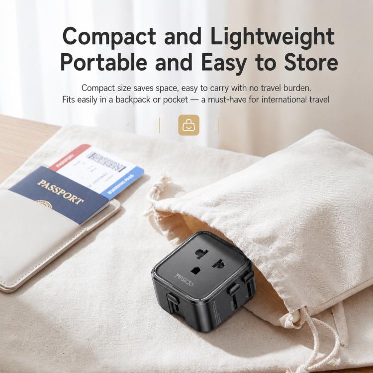 Yesido MC46 Portable Universal Travel Adapter, MC46