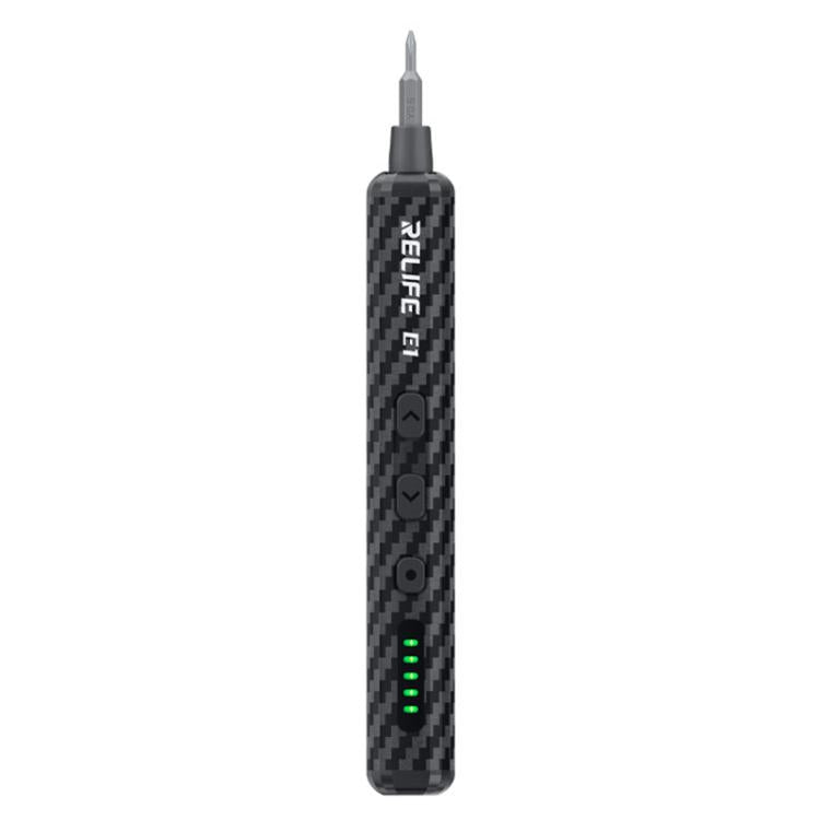 RELIFE E1 Powerful Carbon Fiber Electric Screwdriver Set