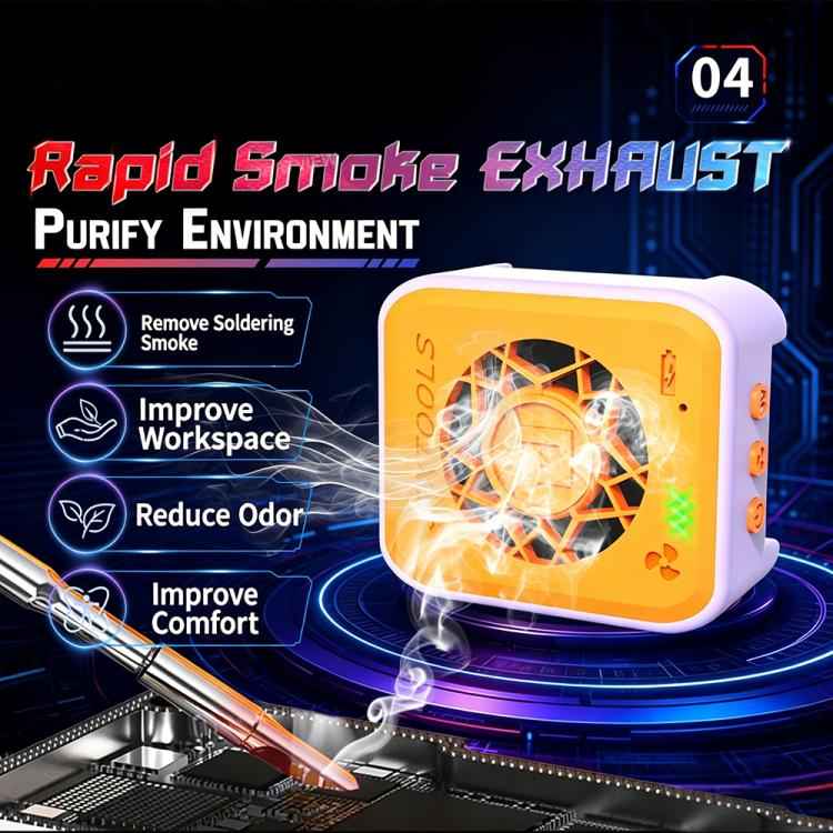 Mobile Phone Motherboard PCB Repair 2-in-1 UV Curing Light with Cooling Fans