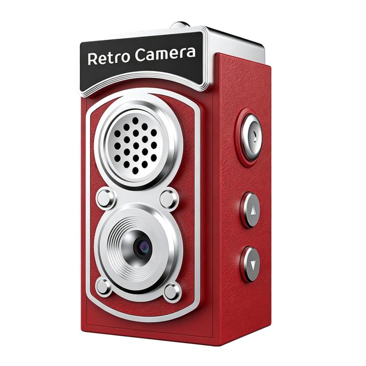 X9 1080P 8MP High Definition Display Mini Retro Thumb Camera