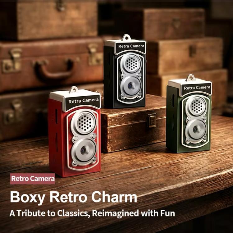 X9 1080P 8MP High Definition Display Mini Retro Thumb Camera