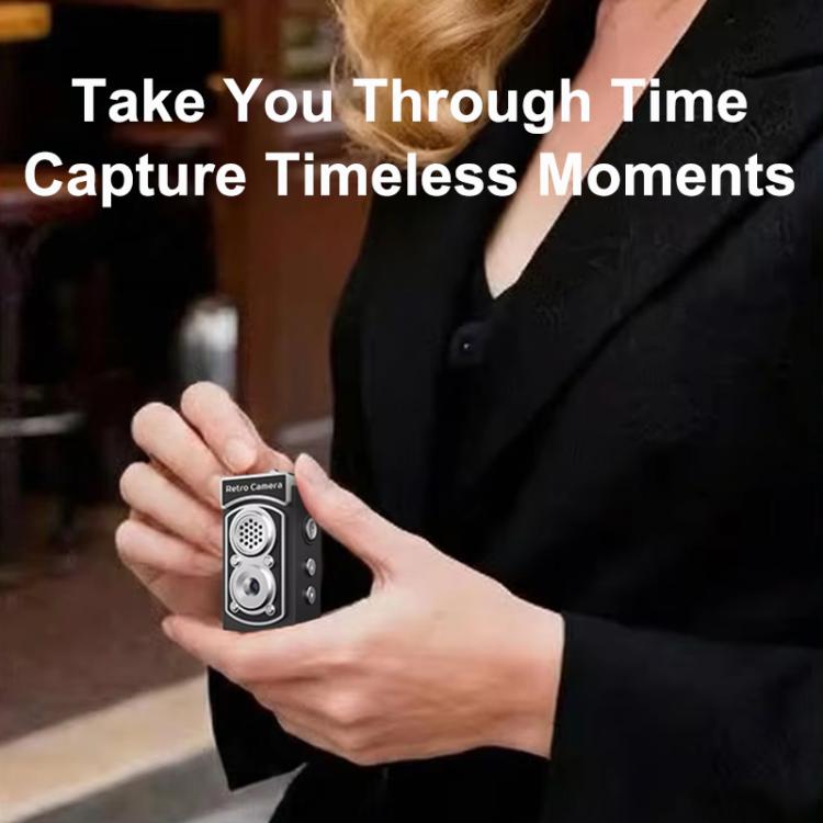 X9 1080P 8MP High Definition Display Mini Retro Thumb Camera
