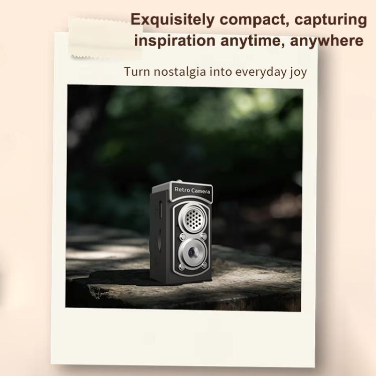 X9 1080P 8MP High Definition Display Mini Retro Thumb Camera