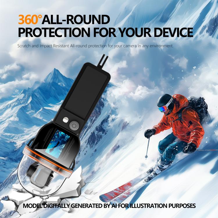 RedPepper 30m Diving Waterproof Action Camera Housing Cover, For DJI Omos Pocket 3