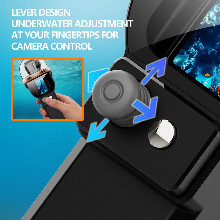 RedPepper 30m Diving Waterproof Action Camera Housing Cover, For DJI Omos Pocket 3