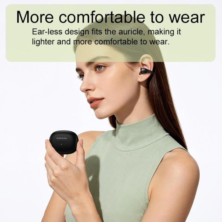 Borofone BW100 Sunshine Clip-on True Wireless BT Headset, BW100